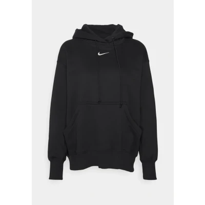 Abbildung von Nike Sportswear W NSW Style FLC PO Hoodie OS Sweatshirt, Damen, Größe: XS, Black