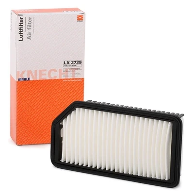 Abbildung von MAHLE ORIGINAL LX 2739 Luftfilter 53,3 131 245,0, 248,0, 245, 248,0 Filtereinsatz HYUNDAI: i20 I Hatchback, ix20, II KIA: Venga, Soul