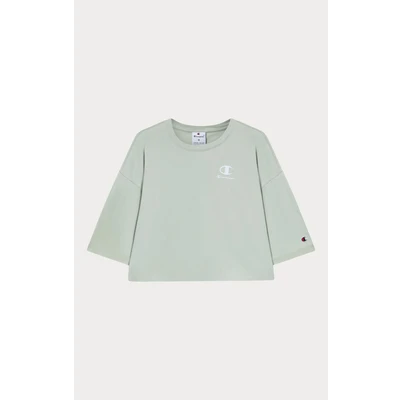 Abbildung von Champion Icons WASH Crewneck Tshirt print, Damen, Größe: Large, Light green