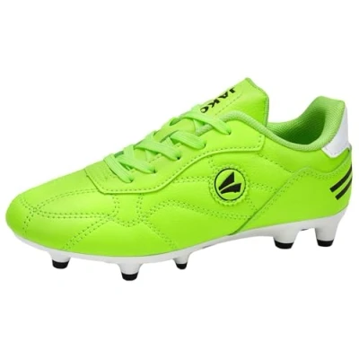 Abbildung von JAKO JSFG Signature Unisex Fußballschuh Nocken für Kinder, Größe: 31, Neon yellow/jet black Schuhe