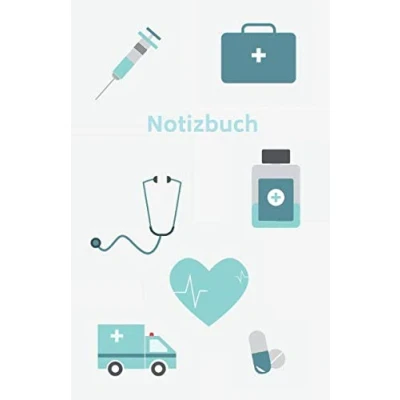 Abbildung von Notizbuch: Für Ärzte, Krankenschwestern, Medizinstudenten, Pfleger und Rettungssanitäter