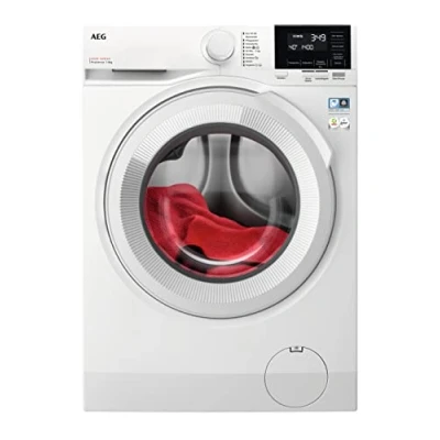 Abbildung von AEG LR6A648 Waschmaschine / 8,0 kg Leise Mengenautomatik Nachlegefunktion Kindersicherung Schontrommel Wasserstopp 1400 U/min