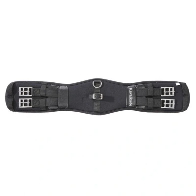 Abbildung von Kavalkade Sattelgurt Dressage MF mit Gummizug Schwarz 50cm