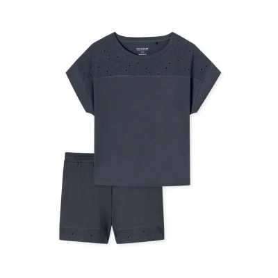 Abbildung von Schiesser Comfort SET Nachtwäsche Set, Damen, Größe: 38, Graphit
