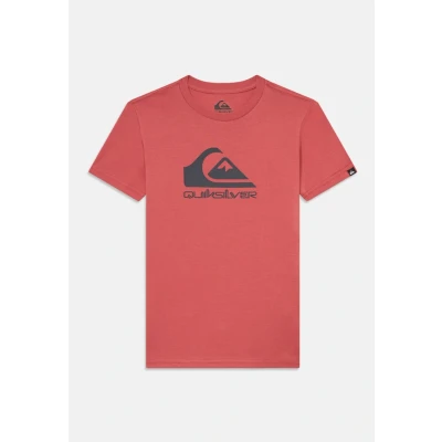 Abbildung von Quiksilver LOGO Youth Unisex Tshirt print für Kinder, Größe: 128, Mineral red