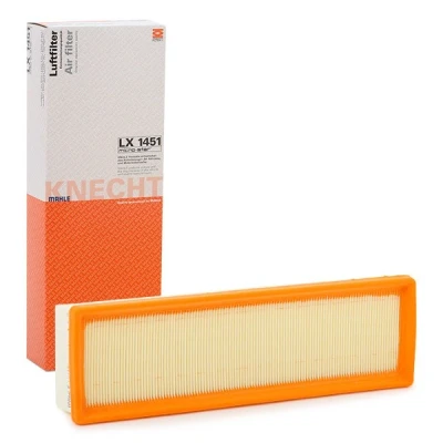 Abbildung von MAHLE ORIGINAL LX 1451 Luftfilter 57,3 102 335,0 Filtereinsatz CITROËN: Berlingo / First I, I Van, C2 Hatchback