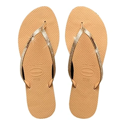 Abbildung von Havaianas You Glitter, Flip Flop Women, goldfarben, 33/34 EU