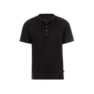 Abbildung von Trigema Herren T Shirt mit Knopfleiste Deluxe Baumwolle