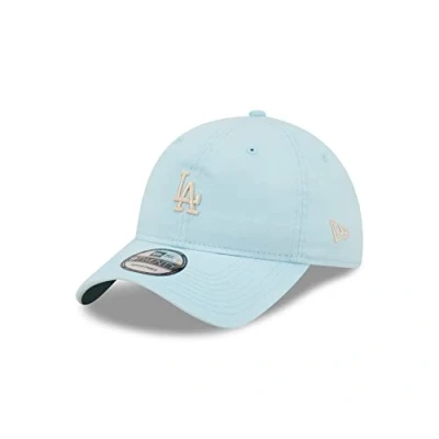 Abbildung von New Era Baseball Fanartikel Los Angeles Dodgers MLB 9Twenty Unstructured Strapback Cap Türkis unstrukturierte Krone One Size