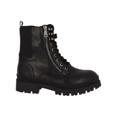 Abbildung von Tom Tailor Damen 4294903 Stiefelette, Black, 39 EU