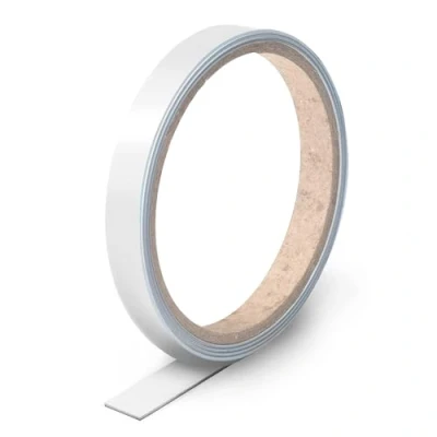 Abbildung von Selbstklebende Stahlblech Magnet Wandleiste als Haftgrund für Magnete I 12 mm Breit 1 Meter Lang Magnetleiste einfach zuschneidbar mag_240