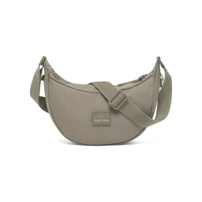 Abbildung von Johnny Urban Crossbody Bag Damen &amp; Herren Grau Ally Small Moon Design Kleine Bauchtasche im Halbmond Stil Halbrunde Tasche mit verstellbarem Gurt Wasserabweisend