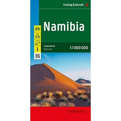 Abbildung von Namibia, Straßenkarte 1:1.000.000, freytag &amp; berndt: Mit Infos, Nationalparks, Innenstadtplan Windhoek (freytag berndt Auto + Freizeitkarten)