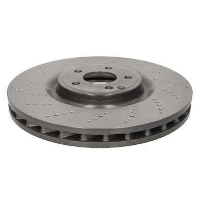 Abbildung von BREMBO COATED DISC LINE 09.B747.51 Bremsscheibe 360 36 5 gelocht/innenbel. beschichtet hochgekohlt mit Schrauben MERCEDES BENZ: CLS Coupe