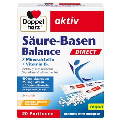 Abbildung von Doppelherz Säure basen Balance Direct Pellets