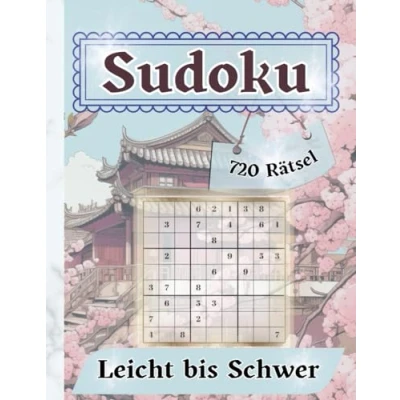 Abbildung von Sudoku: 720 Sudoku Rätsel für Erwachsene: Leicht bis Schwer mit Lösungen
