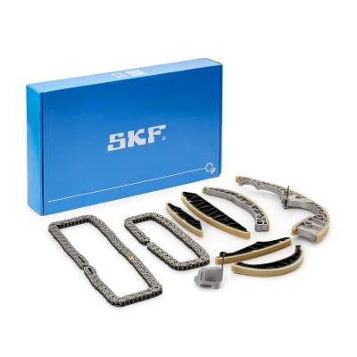 Abbildung von SKF VKML 81009 Steuerkettensatz ohne Kurbelwellenzahnrad Simplex, Kette geschlossen AUDI: A5 B8 Coupe, A4 Avant, A6 C7 Avant