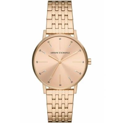 Abbildung von Emporio Armani Analog Uhr Rose goldcoloured, Damen, Größe: One Size, gold coloured