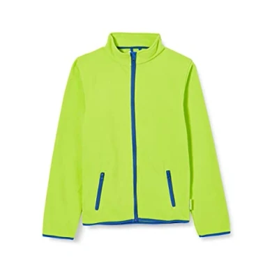 Abbildung von Playshoes Unisex Kinder Fleece Jacke Outdoor Oberteil, grün, 86