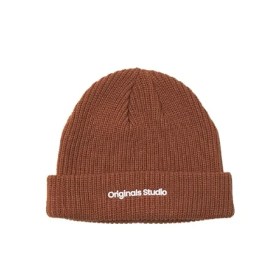 Abbildung von Jack &amp; Jones Jacvesterbro Beanie Mütze, Herren, Größe: One Size, Brown