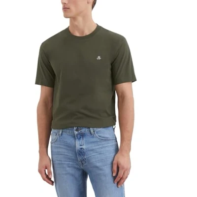 Abbildung von Marc O&#039;Polo Short Sleeve LOGO Crewneck Tshirt basic, Herren, Größe: Large, Neverland iron