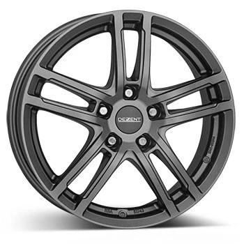 Abbildung von DEZENT 5 loch 15Zoll 112mm Alufelge TZ graphite graphit matt TTZK8GA43E Felge