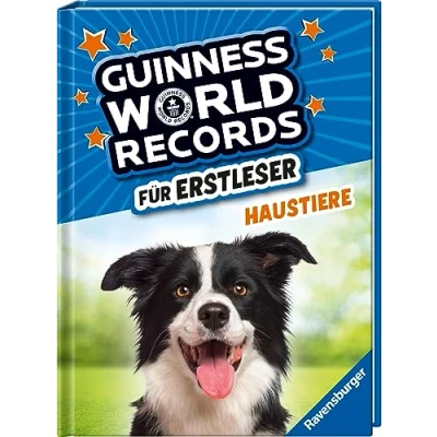 Abbildung von Guinness World Records für Erstleser Haustiere (Rekordebuch zum Lesenlernen)