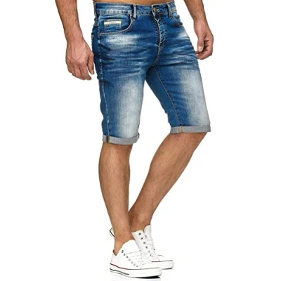 Abbildung von Redbridge Hochwertige Jeans Shorts Kurze Hose Bermuda Stretch Blau W31