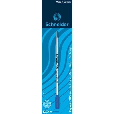 Abbildung von Schneider 77161 Kugelschreibermine Express 785 (dokumentenecht, Strichstärke M) 1er Blisterkarte, blau