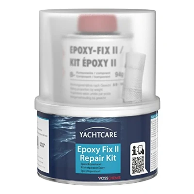 Abbildung von Yachtcare Epoxidharz Reparaturset 250g Universell einsetzbares GFK für Boot &amp; Caravan