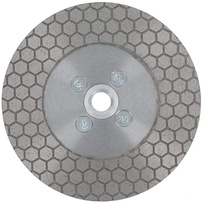 Abbildung von PRODIAMANT Diamant Gehrungs Fasen Fliesenscheibe 125mm mit M14 Flansch F Jolly für Fliese und Feinsteinzeug 125 mm x 45 Grad Schneiden, Schleifen