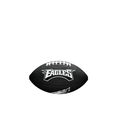 Abbildung von Wilson Unisex Youth MINI NFL TEAM SOFT TOUCH FB BL PH American Football, BLACK,