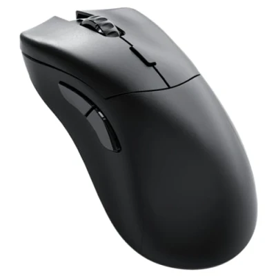 Abbildung von Glorious Gaming Model D 2 PRO Wireless Mouse 2,4 GHz Funk mit 1 ms Verzögerung, 100 Mio. Klicks, 60 g, Lange Akkulaufzeit, Sensor 26 k DPI, ergonomisch, 6 Tasten, PTFE Füße Schwarz