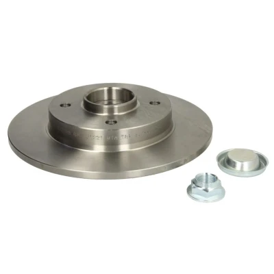 Abbildung von DELPHI BG9021RS Bremsscheibe 249 9 4 voll geölt unbehandelt mit Radlager, ABS Sensorring PEUGEOT: 307 SW, 207 Hatchback, Hatchback