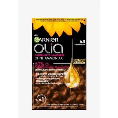 Abbildung von Garnier OLIA Permanent HAIR Color Coloration, Damen, Größe: 174 g, Caramel brown