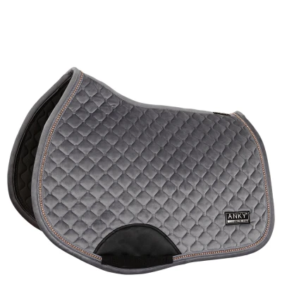 Abbildung von ANKY Schabracke Velvet Stones Springen Steel Grey Warmblut