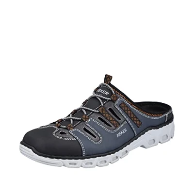 Abbildung von Rieker Herren Clogs 14595 45 grau Gr. 46