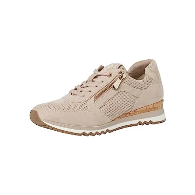 Abbildung von MARCO TOZZI Damen Sneaker, flacher Absatz, Wechselfußbett, weiches FEEL ME Fußbett, ideal für Business und Freizeit