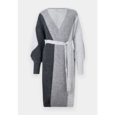 Abbildung von ONLY Onlgro LIFE Cardigan Strickjacke, Damen, Größe: XS, Medium grey melange