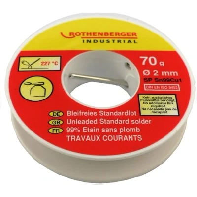 Abbildung von ROTHENBERGER Industrial Bleifreies Standardlot 70G, Silber 1000002354