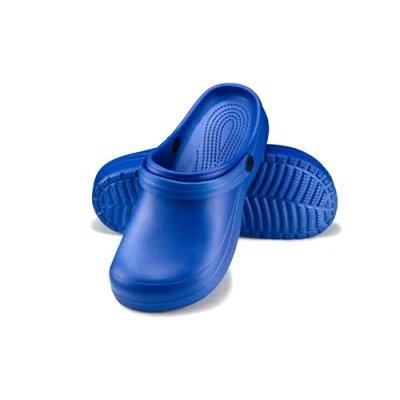 Abbildung von ESTRO Gartenclogs Damen Clogs Gummi Gartenschuhe Garten Leicht Gummischuhe Sommer F07 (36 EU, Blau)