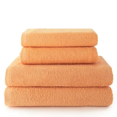 Abbildung von Top Towels Handtücher, 2 Badetücher oder Duschtücher, 100% Baumwolle, 500 g/m²