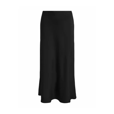 Abbildung von ONLY Onlchigo Ankel Skirt Maxirock, Damen, Größe: XL, Black