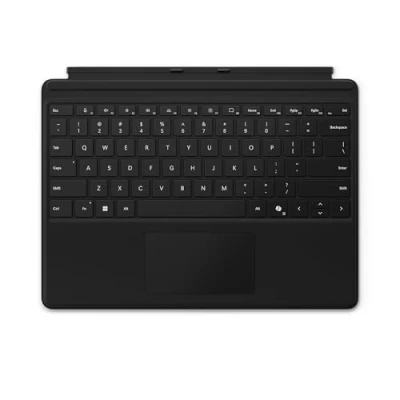 Abbildung von Microsoft Tastatur mit Touchpad »Surface Pro Signature Keyboard Fingerabdruckleser«, (Funktionstasten Fn Tasten Handgelenkauflage Lautstärkeregler Touchpad)