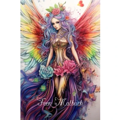 Abbildung von Feen Fantasy Malbuch für Erwachsene (Fantasy Malbücher)