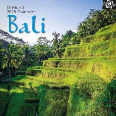 Abbildung von Bali 2025 16 Monatskalender: Original The Gifted Stationery Co. Ltd [Mehrsprachig] [Kalender] (Wall Kalender)