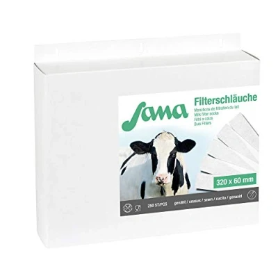 Abbildung von Milchfilter Sana 250 x 57 mm genäht, 75gr, 250Stk