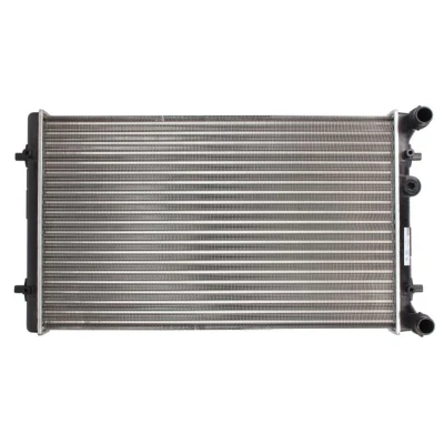 Abbildung von NISSENS 65011 Kühler, Motorkühlung Aluminium 650 396 34 Kühlrippen mechanisch gefügt, gelötet VOLKSWAGEN: Golf 4, Bora Variant