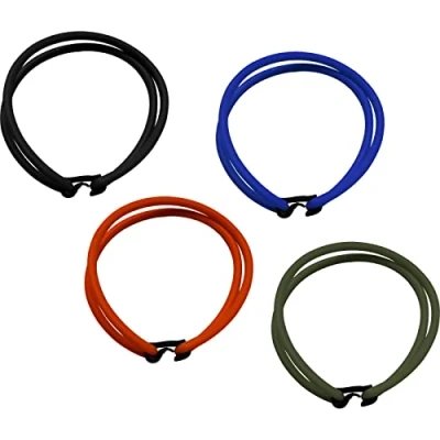 Abbildung von Tatonka Unisex Erwachsene Silicone Band L 4pcs, Assorted, (23 cm)