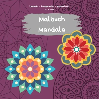 Abbildung von Mandala Malbuch für Kinder 50 zauberhafte Motive: kreativ, kindgerecht, kompakt und faszinierend